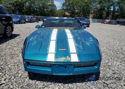 1987 Chevrolet Corvette из США, поврежденный, VIN 1G1YY2182H5128369